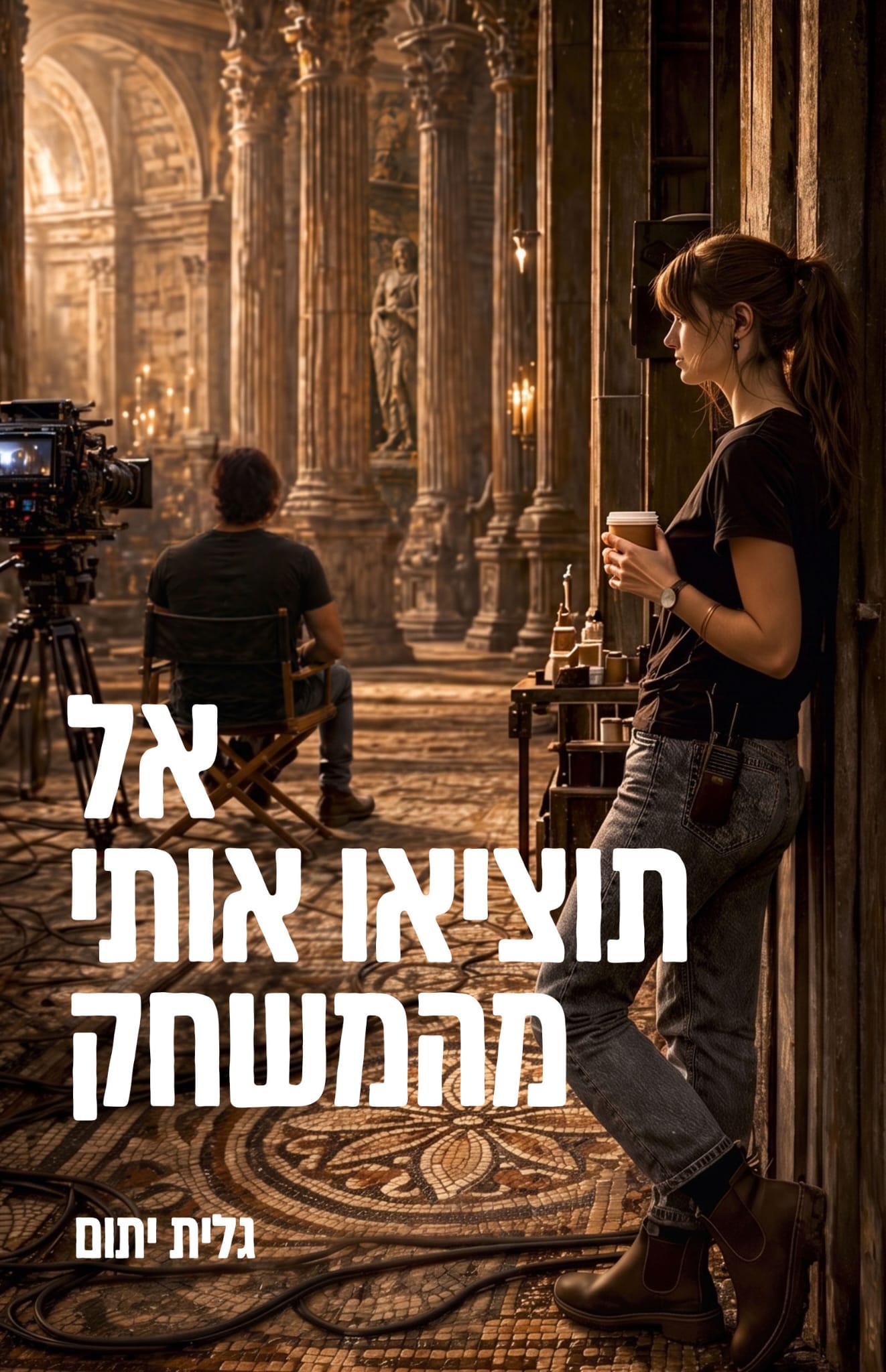 כריכת הספר אל תוציאו אותי מהמשחק